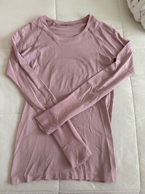 Lululemon Pink Swiftly Tech Top